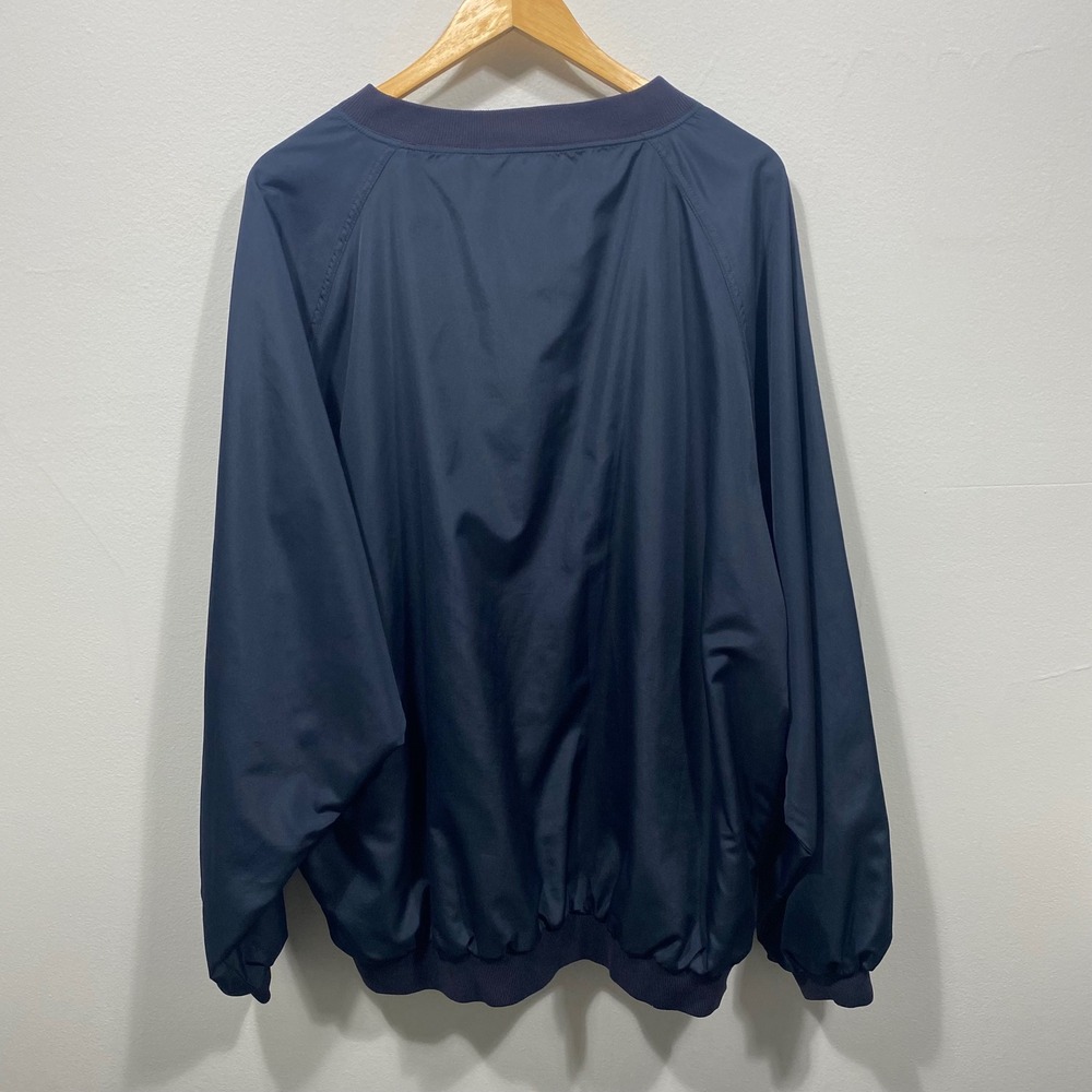 Vintage Golden Oaks Golf Pullover Windbreaker Jacket Mens XL/TG USA Flag - Picture 2 of 8